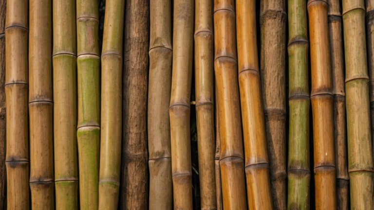 bambu bebas jamur